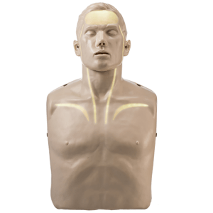 Brayden Advanced CPR Manikin Adult with Illumination Lights (WHITE)