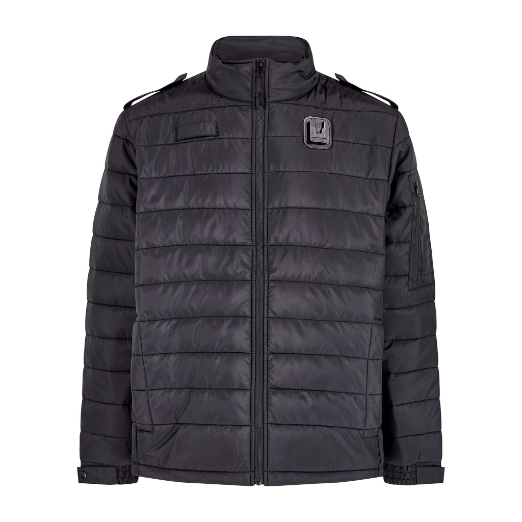 PADDED THERMAL SECURITY/ENFORCEMENT JACKET IN (BLACK) PLAN