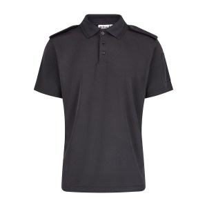 WICKING POLO BLACK (Security/Police)