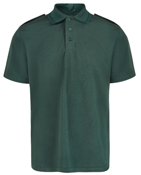 NHS WICKING POLO AMBULANCE/EMT GREEN