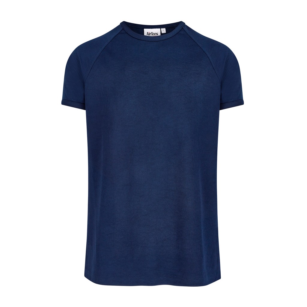 WICKING SHORT SLEEVE T-SHIRT IN NAVY