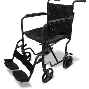 Aidapt Aluminium Compact Transit Wheelchair (Black)