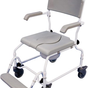 Bewl Adjustable Height Shower Commode Chair
