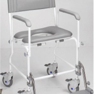 Aquamaster (A06) Attendant Propelled Shower Commode Chair