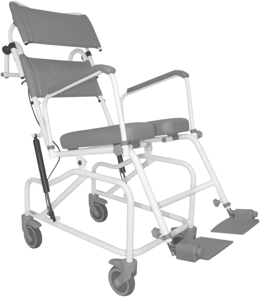 Aquamaster Tilt in Space Shower Chair