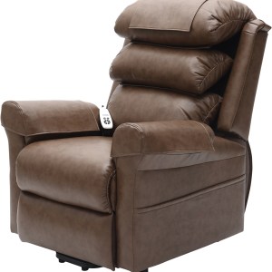 Walmesley Dual Motor Rise & Recliner Chair in (NUTMEG)
