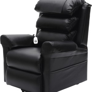 Walmesley Dual Motor Rise & Recliner Chair in (BLACK)