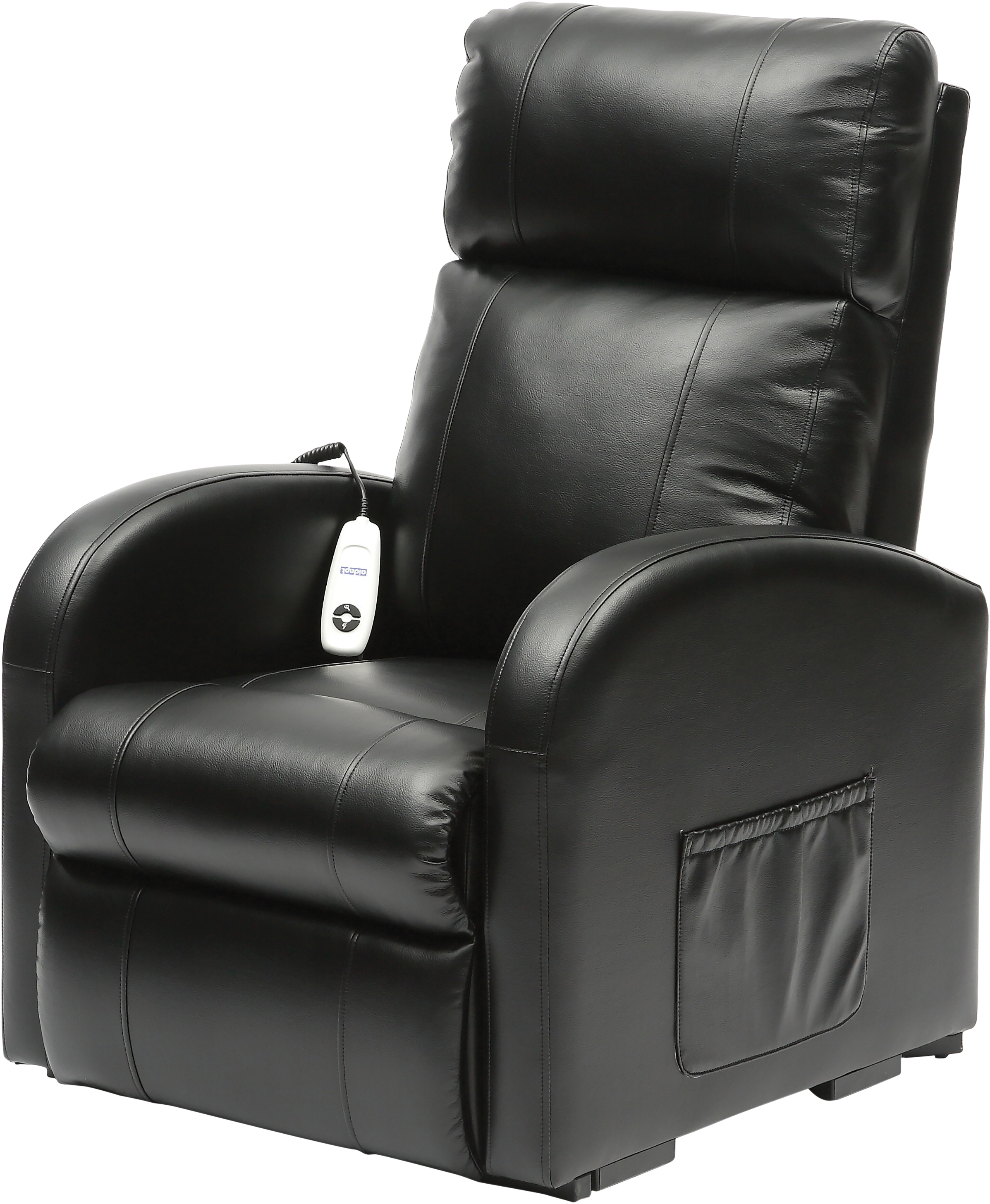 Daresbury Rise and Recline Chair Single Motor in BLACK