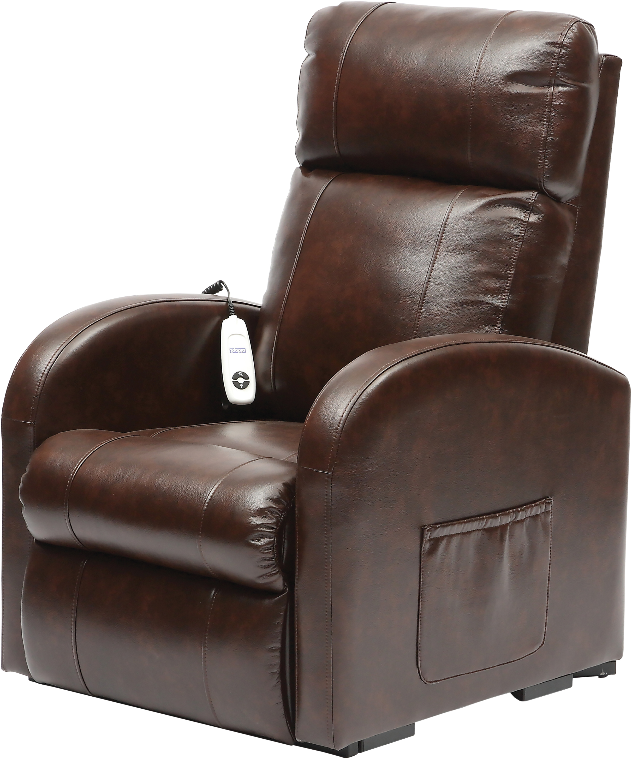 Daresbury Rise and Recline Chair Single Motor in CHESTNUT
