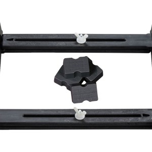 Adjustable Height and Width Linked Bed Raiser