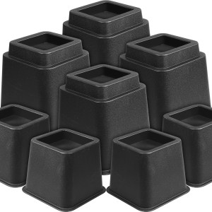 8 Piece Adjustable Furniture Raisers