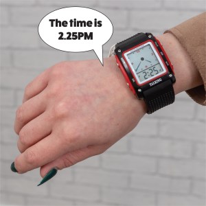 Water Resistant Talking Digital Watch