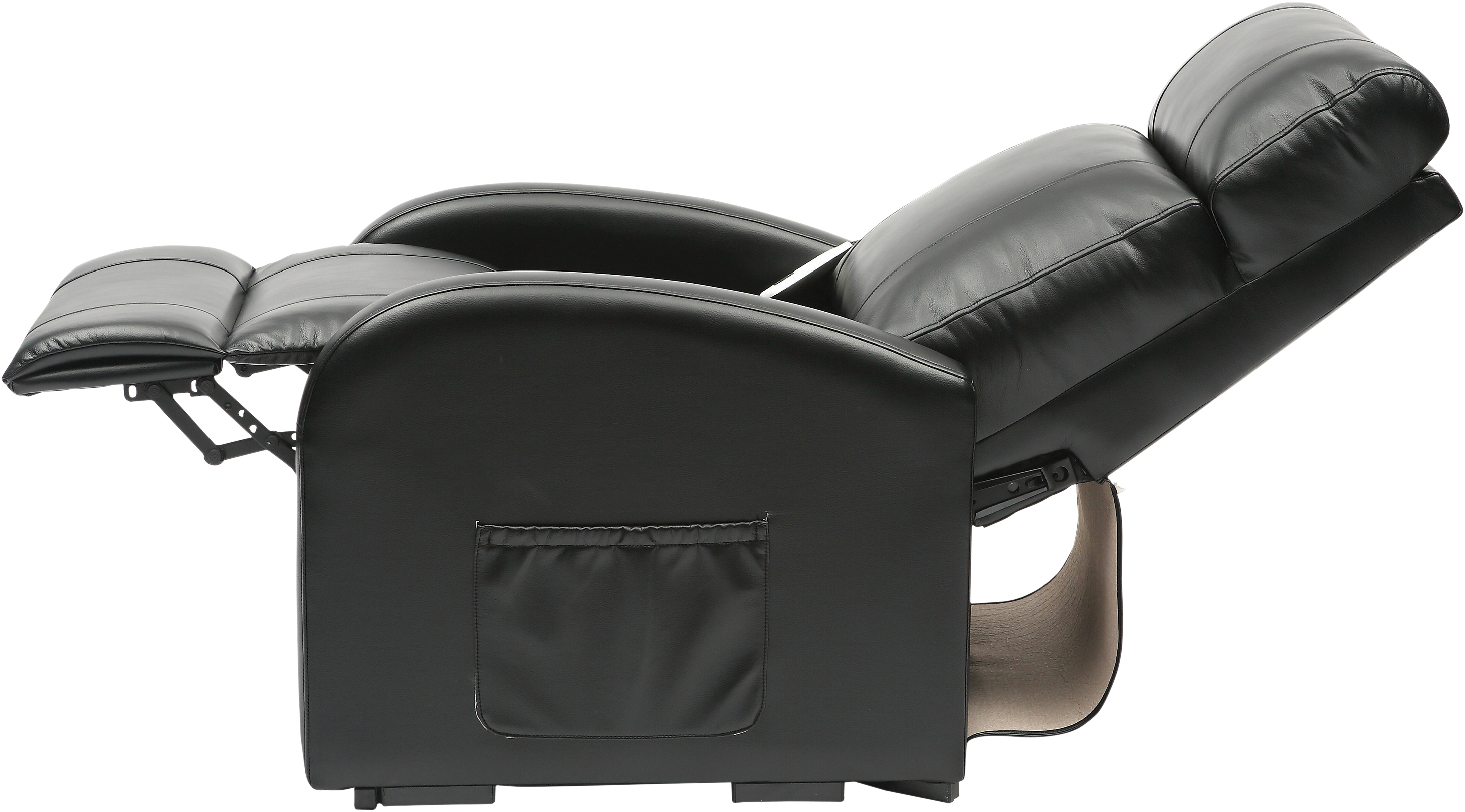 Daresbury Rise and Recline Chair Single Motor in BLACK - Image 4