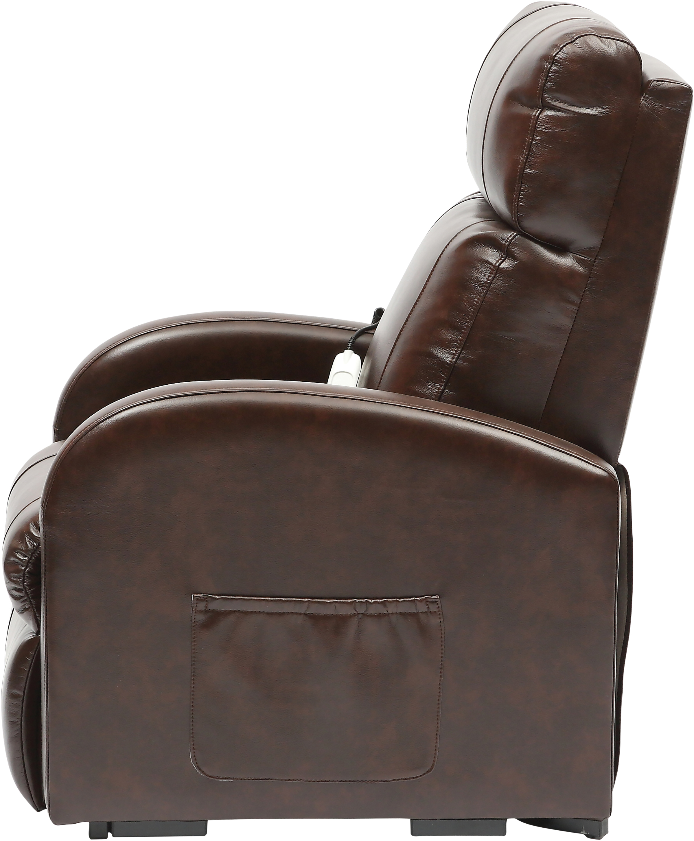 Daresbury Rise and Recline Chair Single Motor in CHESTNUT - Image 3