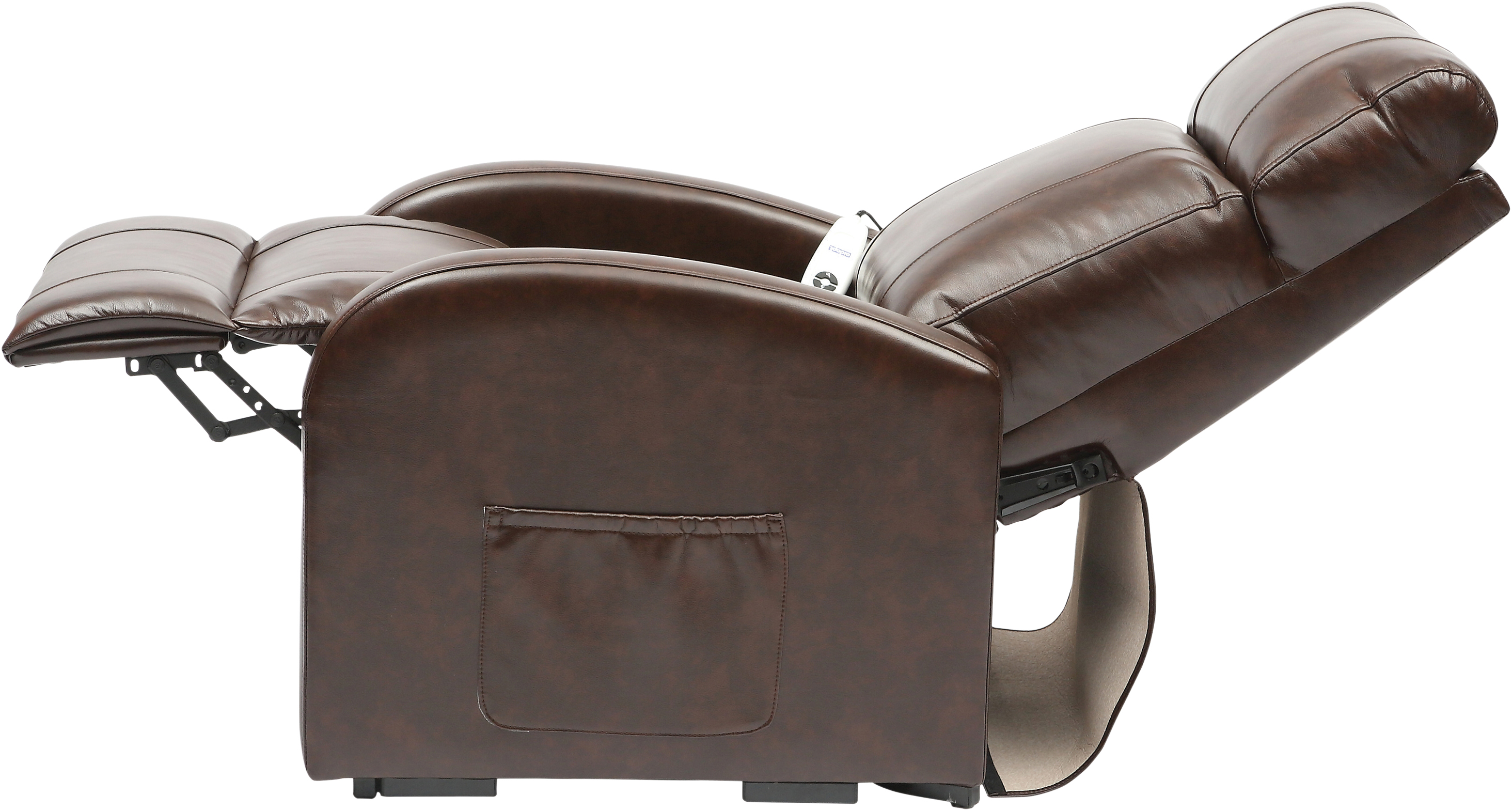 Daresbury Rise and Recline Chair Single Motor in CHESTNUT - Image 4