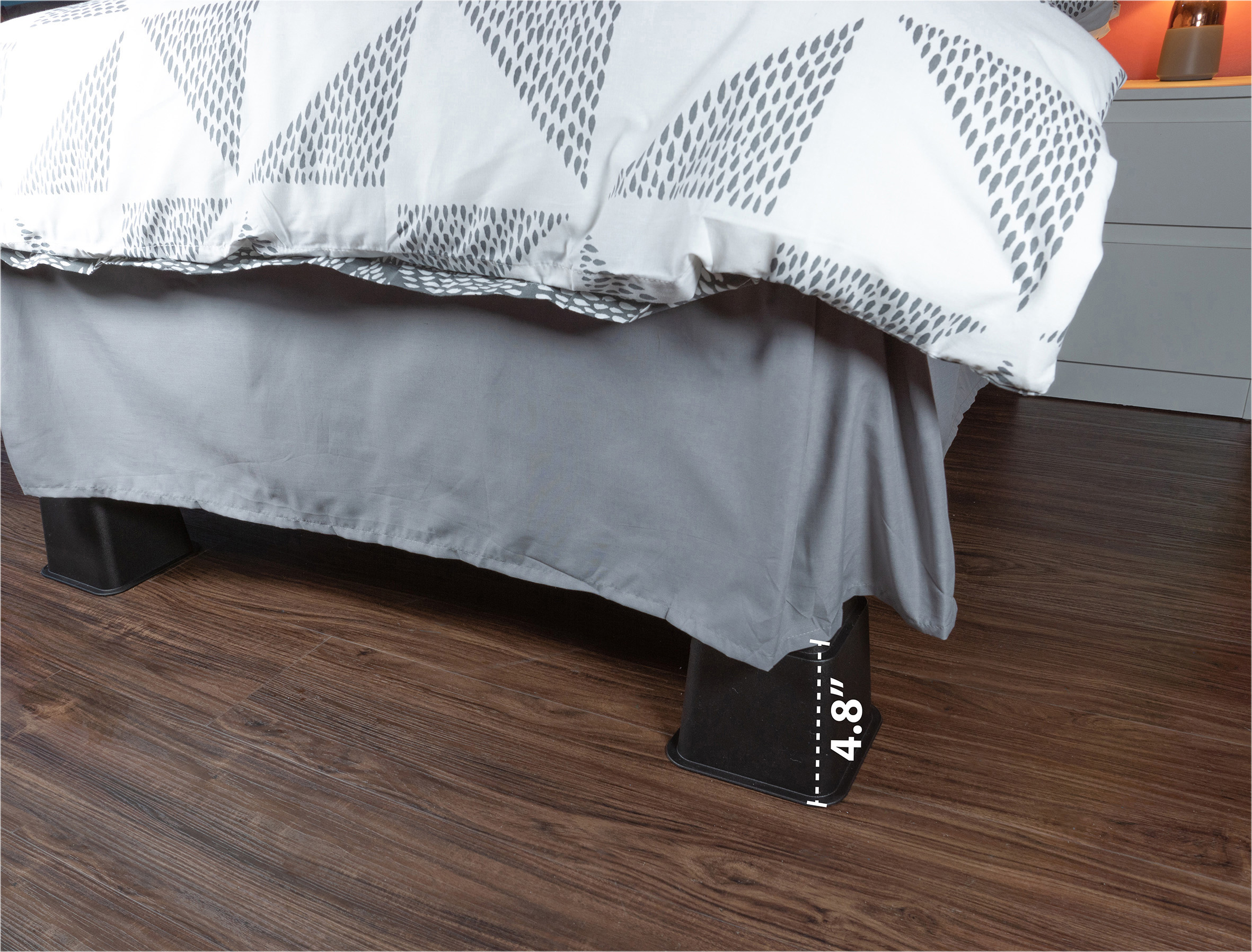 8 Piece Adjustable Furniture Raisers - Image 5