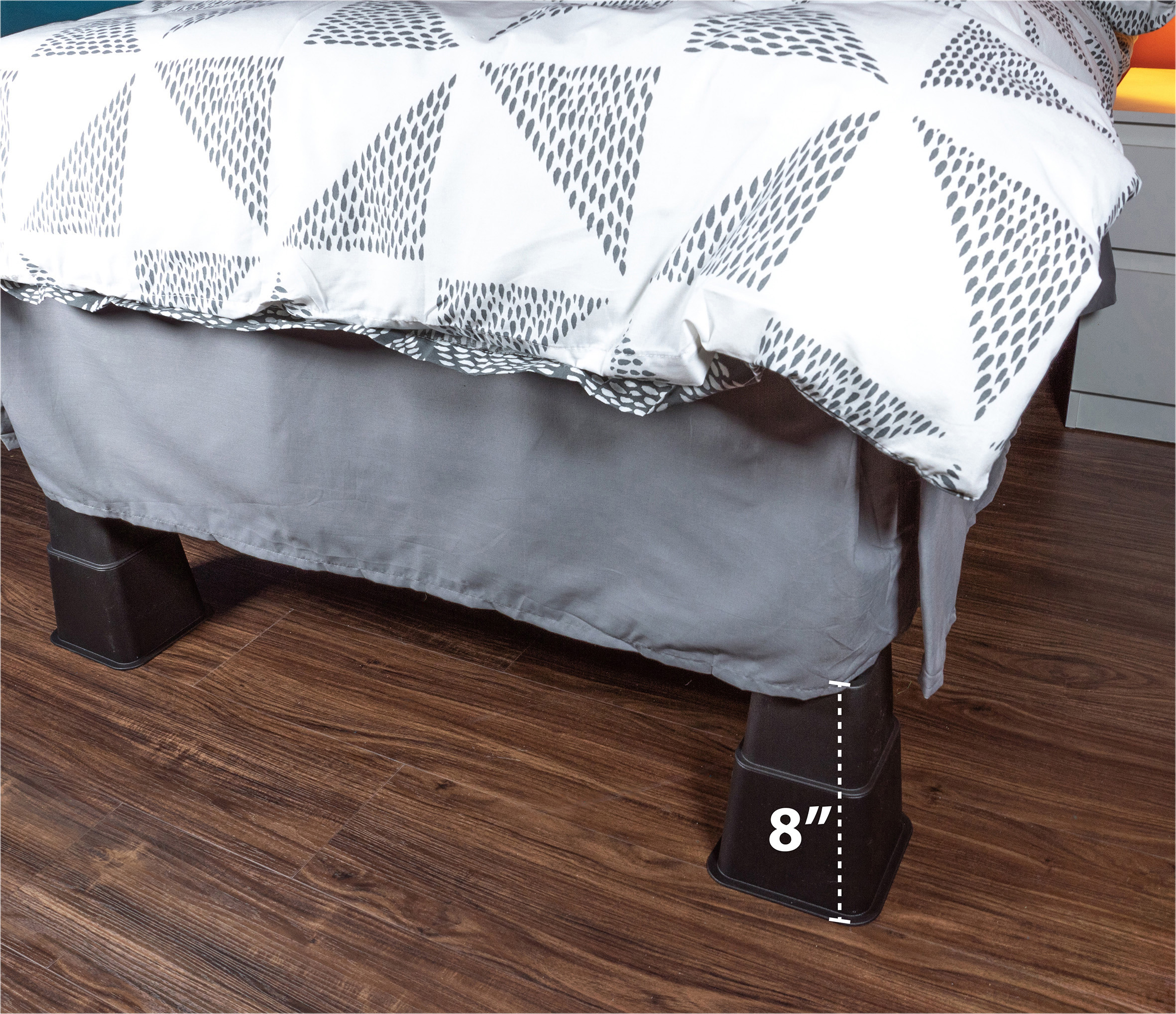 8 Piece Adjustable Furniture Raisers - Image 3