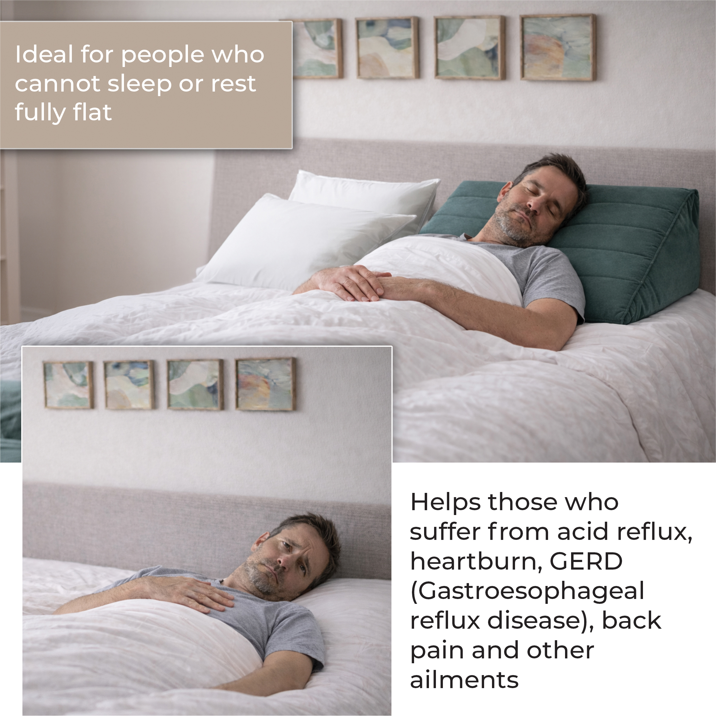 Inflatable Orthopaedic Bed Wedge Cushion - Image 4