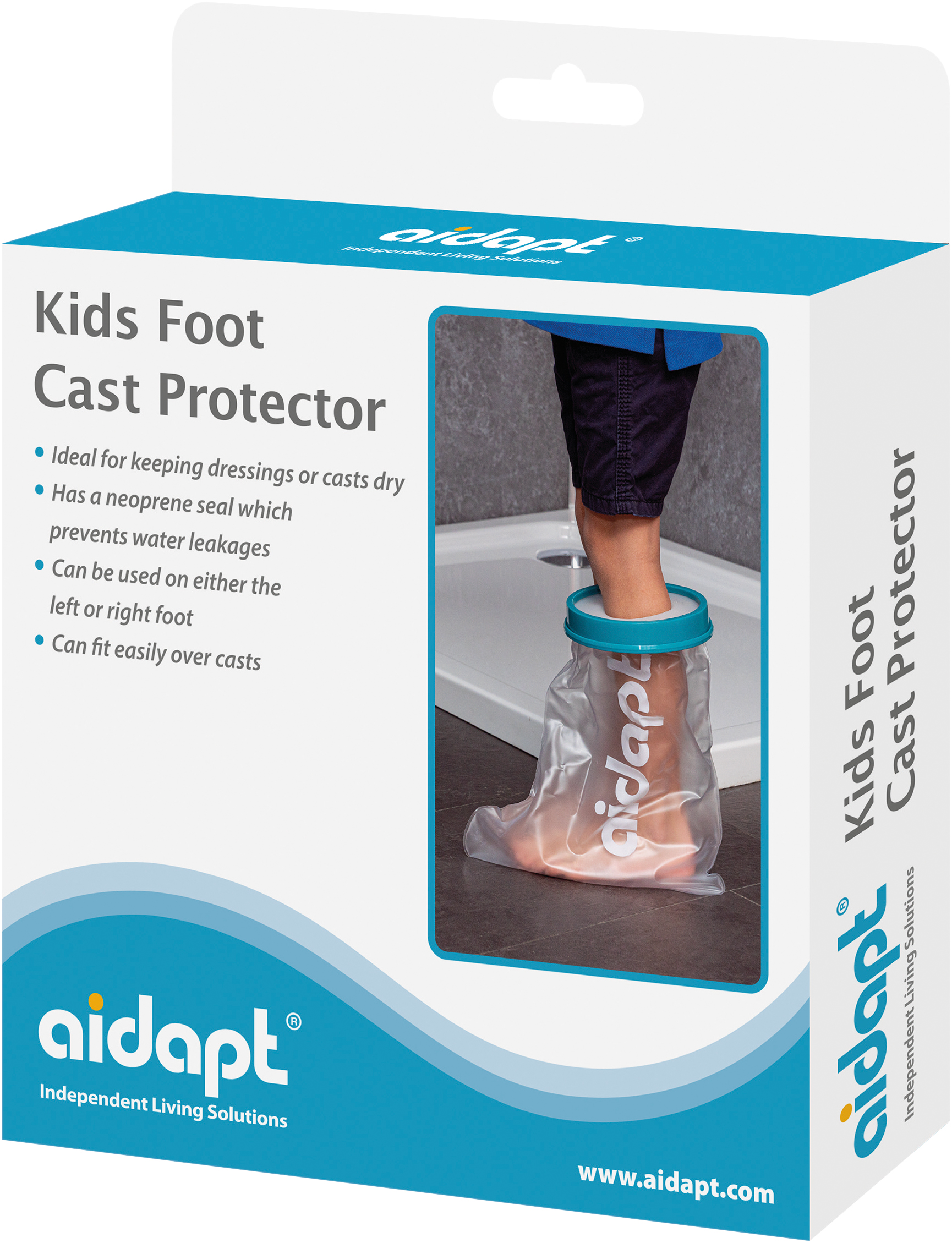 Kids Foot Cast Protector - Short Length - Image 2