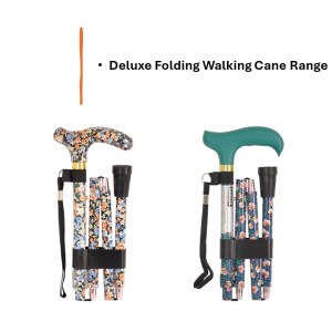 Deluxe Folding Walking Cane Range