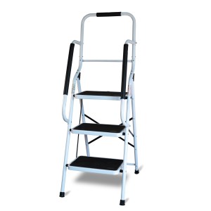 Step Stool with Handrail (3 Steps)