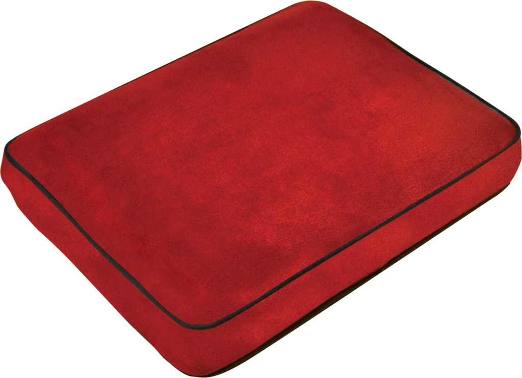 Aidapt Memory Foam Contour Travel Pillow in Red/Black