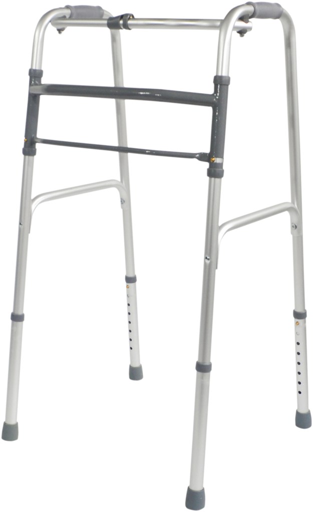 Folding Walking Frame (Wheels Option)