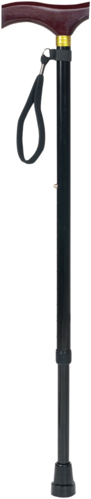 Extending Walking Stick with Wood EffectHandle
