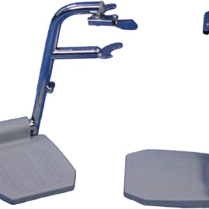 Pair of Footrests for Linton & Lenham Mobile Commode