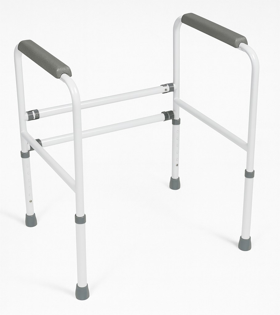 Ashford Height and Width Adjustable Toilet Frame (Flat Packed)