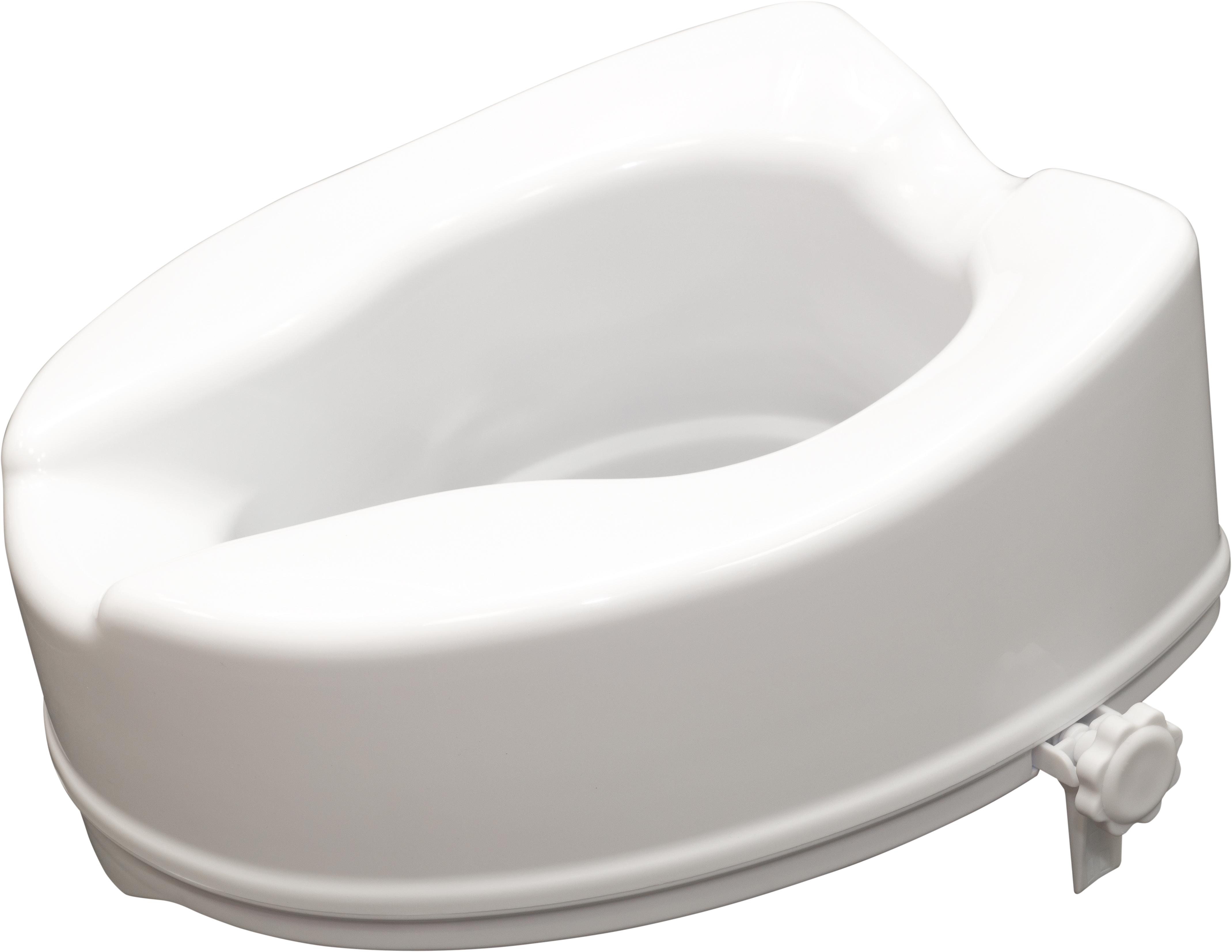 The Viscount Raised Toilet Seat without Lid - Image 4