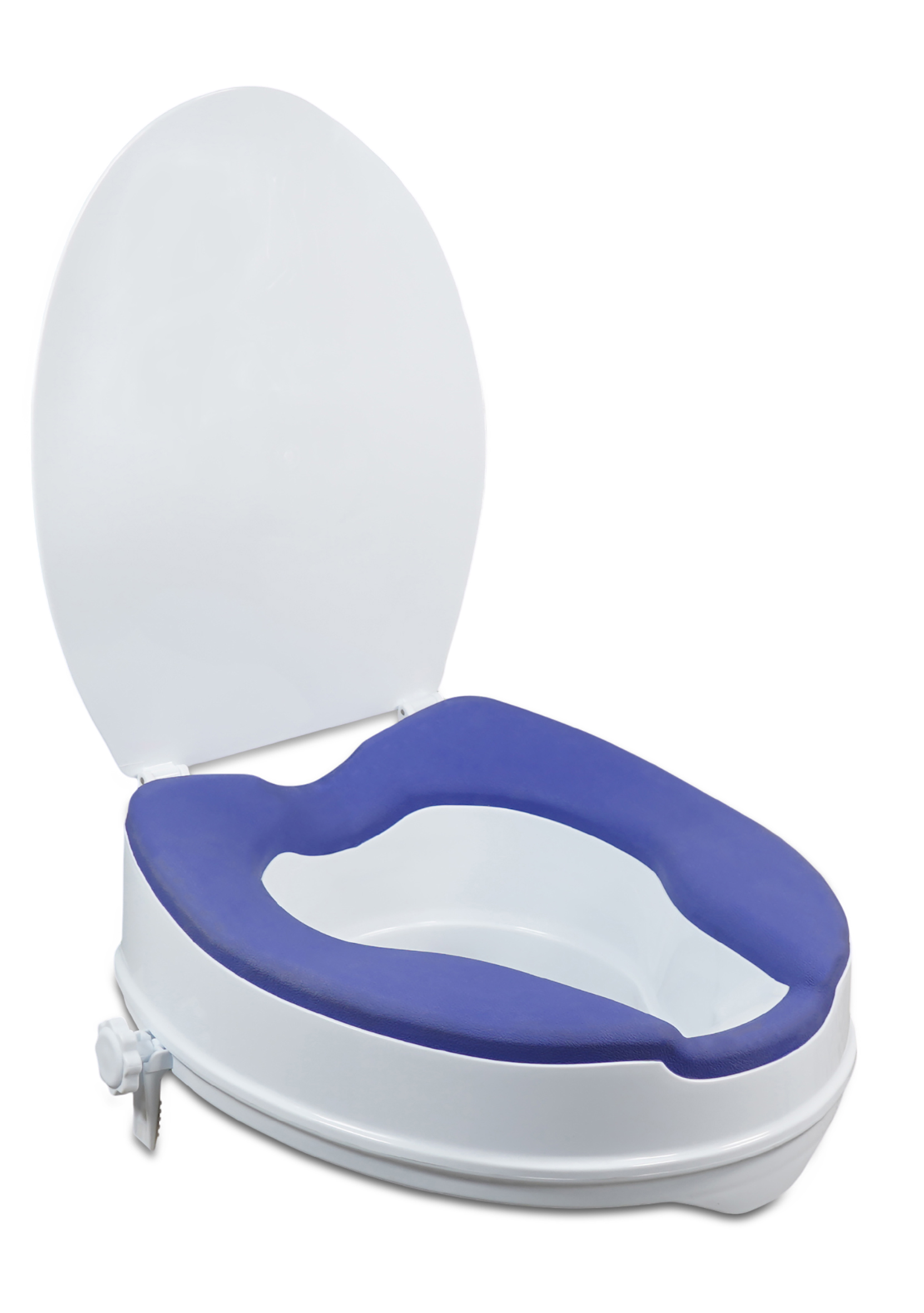 4" Raised Toilet Seat with TPR Padding with / without Lid - Image 8