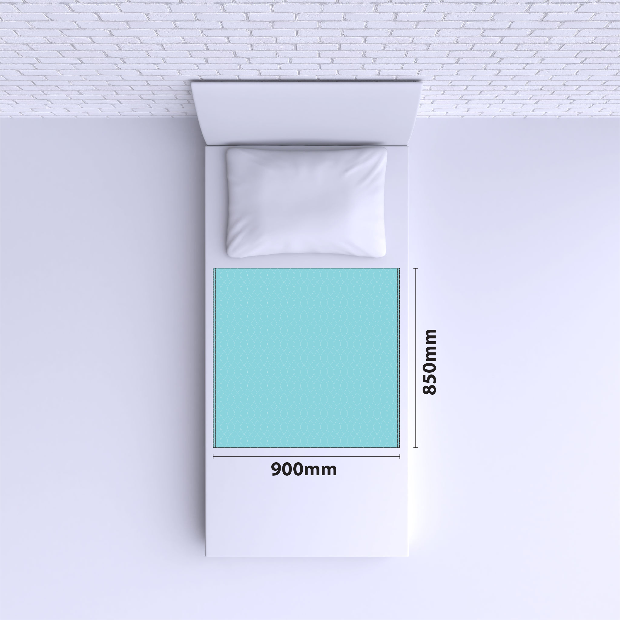 Washable Incontinence Bed Pads - Pack of 2 - Image 6