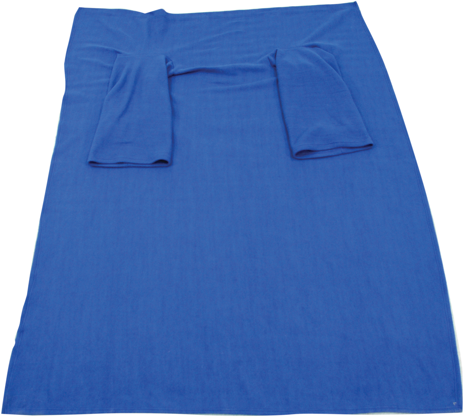 Sleeved Fleece Blanket in Blue or RED - Image 3