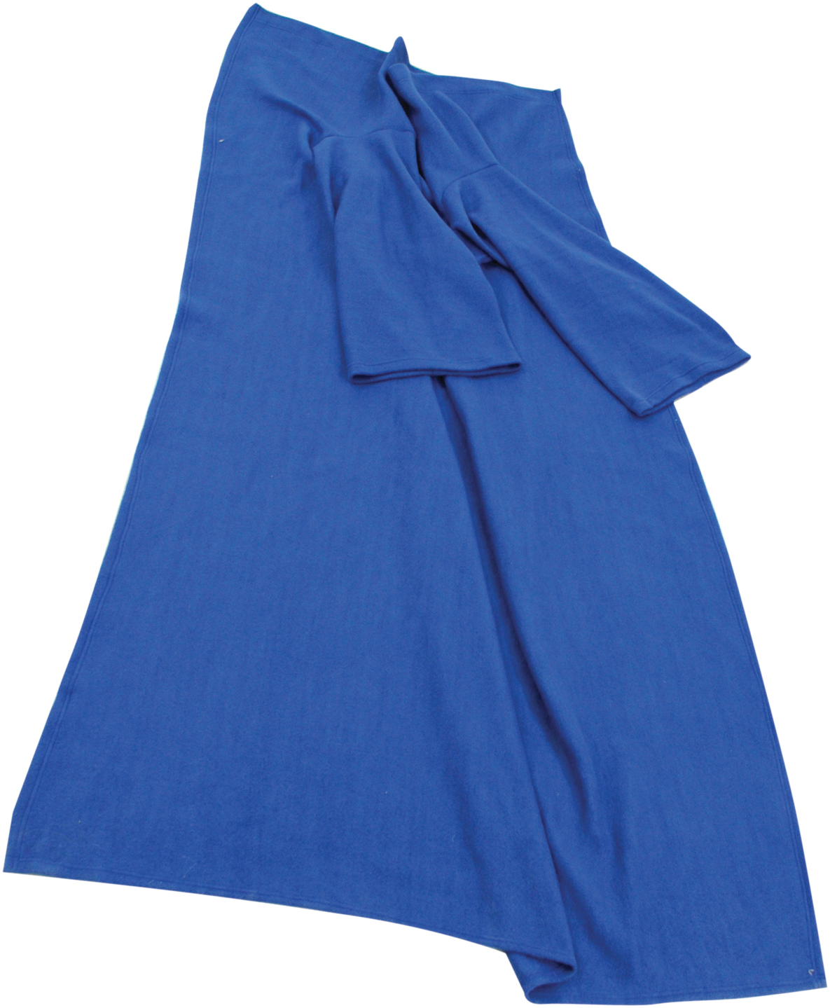 Sleeved Fleece Blanket in Blue or RED - Image 2