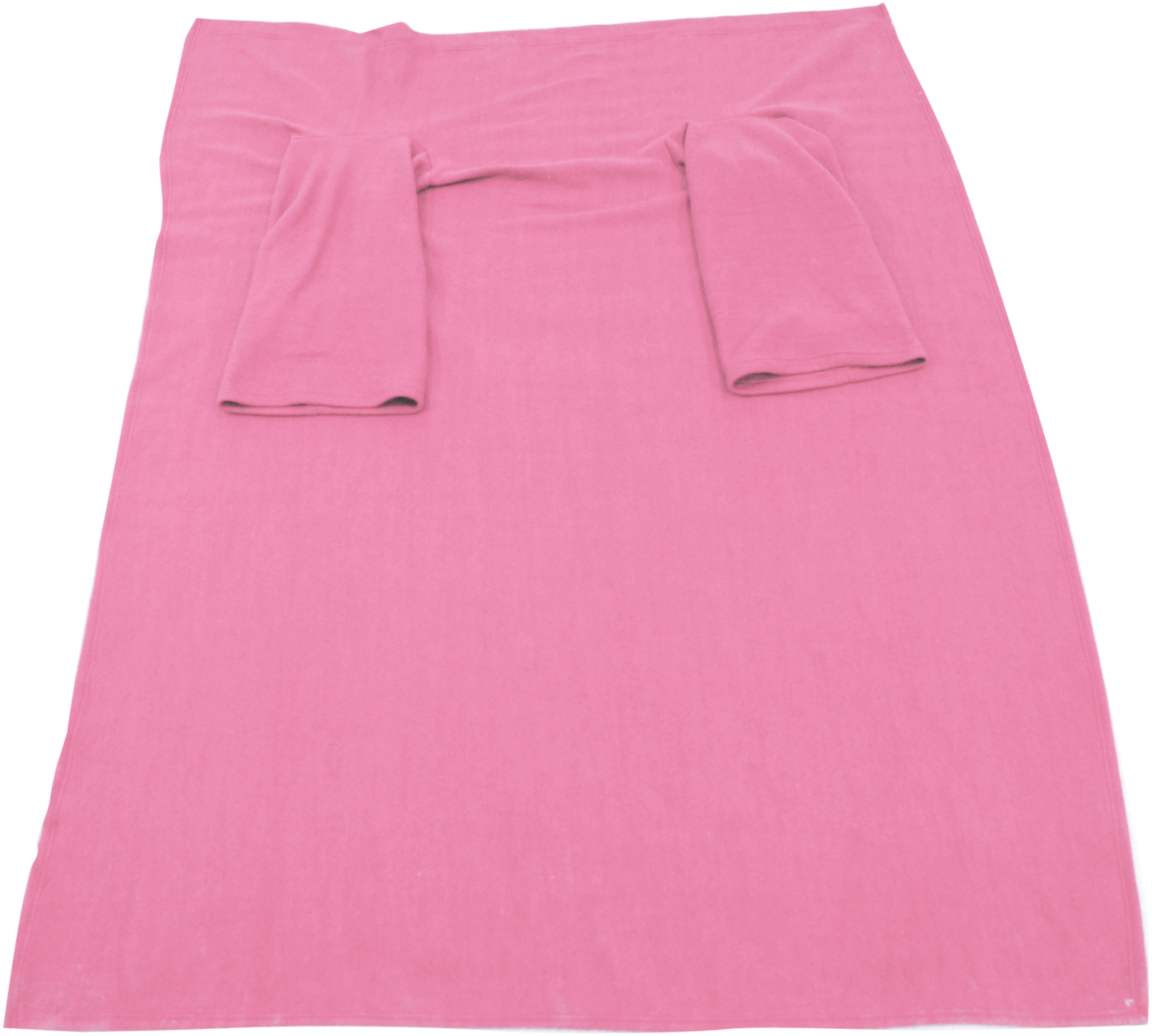 Sleeved Fleece Blanket in Blue or RED - Image 6