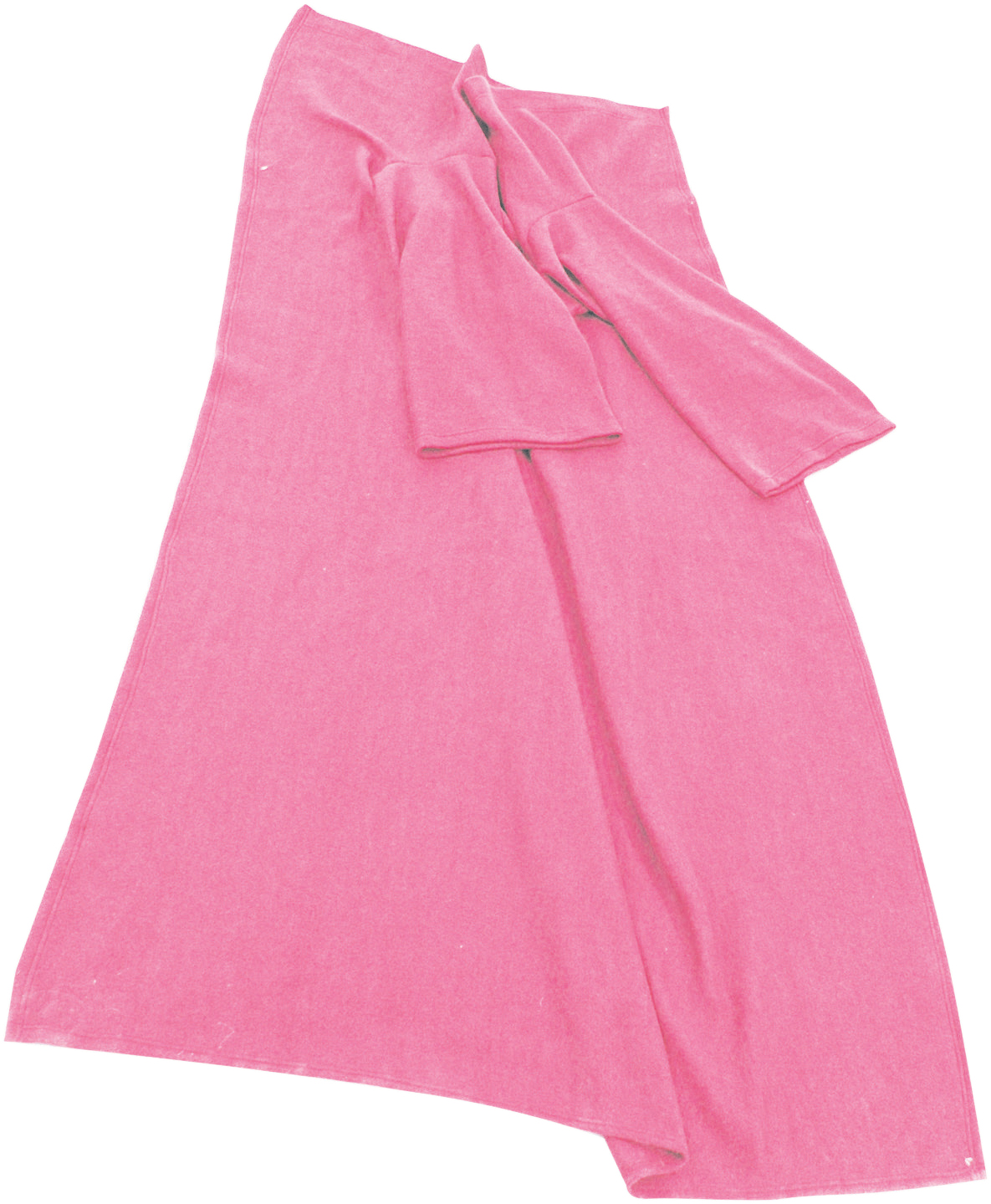 Sleeved Fleece Blanket in Blue or RED - Image 5