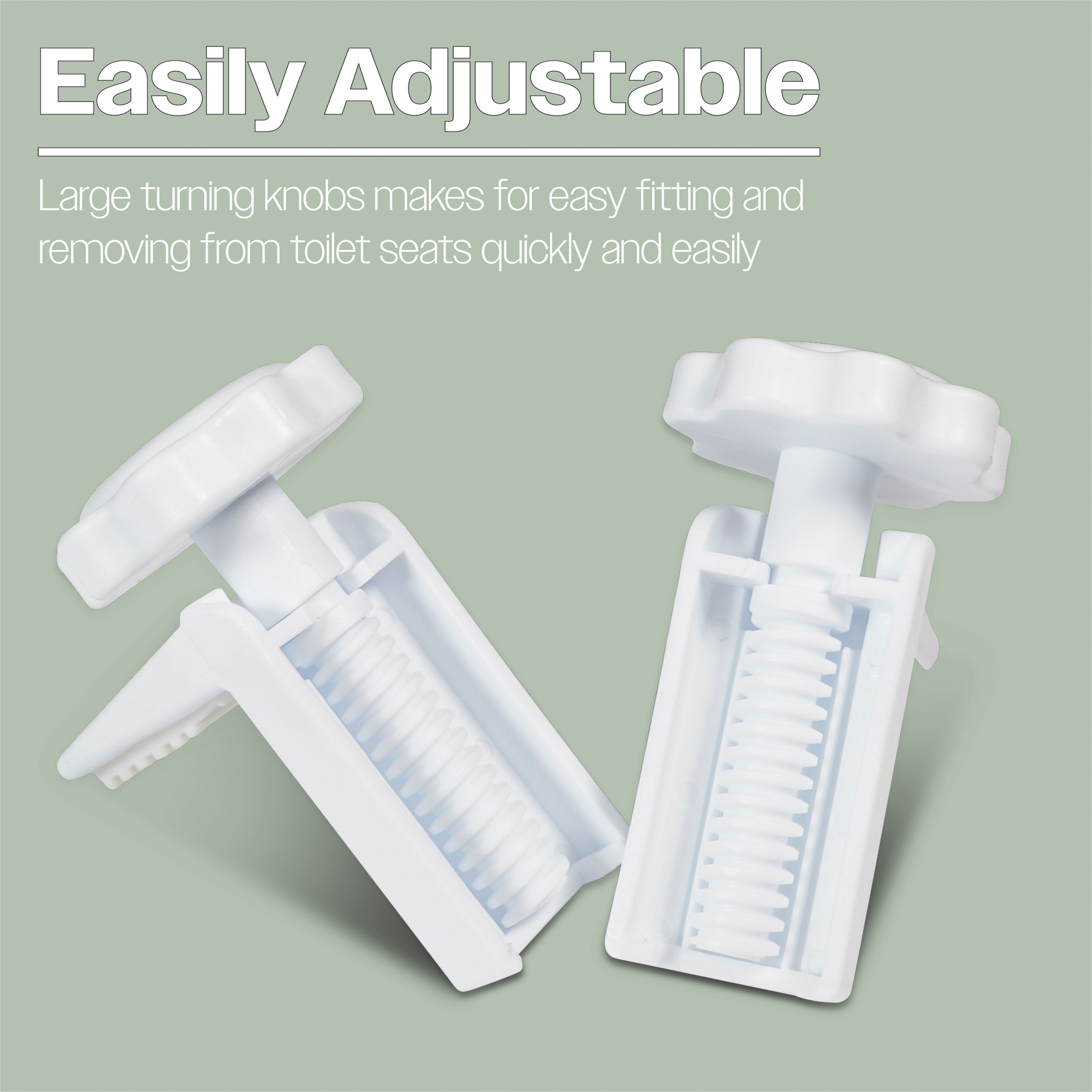 4" Raised Toilet Seat with TPR Padding with / without Lid - Image 7