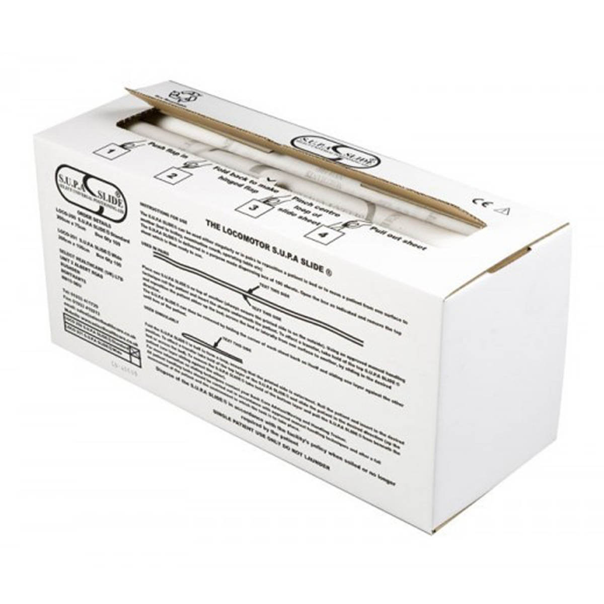 Single Use SUPA Slide Sheet (Box of 100) 100cm x 200cm - Image 3