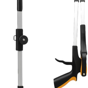 Folding Deluxe Handy Reacher (32") with Rotating Head and Magnet