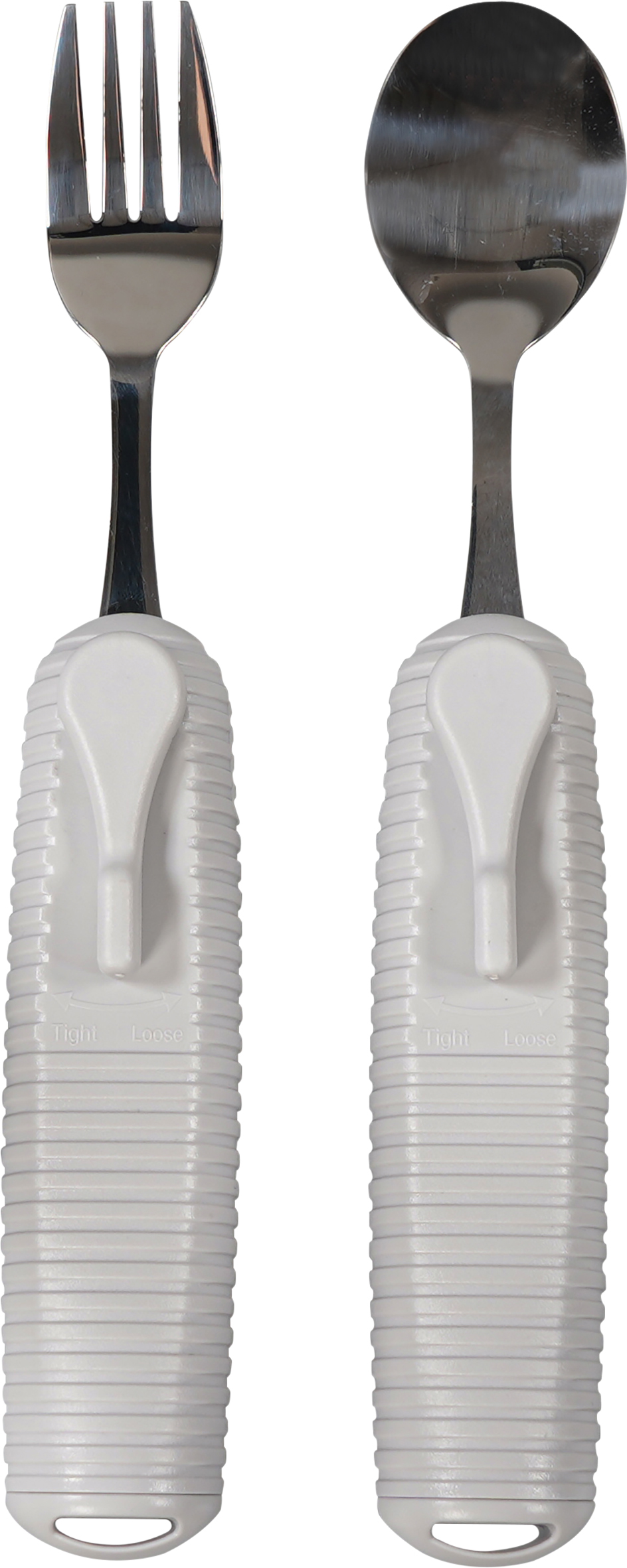 Large Handled Fork and Spoon Set - Image 5