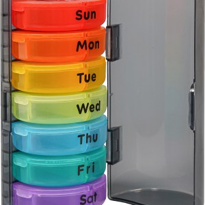 7 Day Pill Box with Case