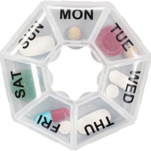Weekday Pill Organiser