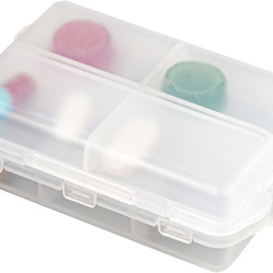 10 Compartment Travel Pill Box