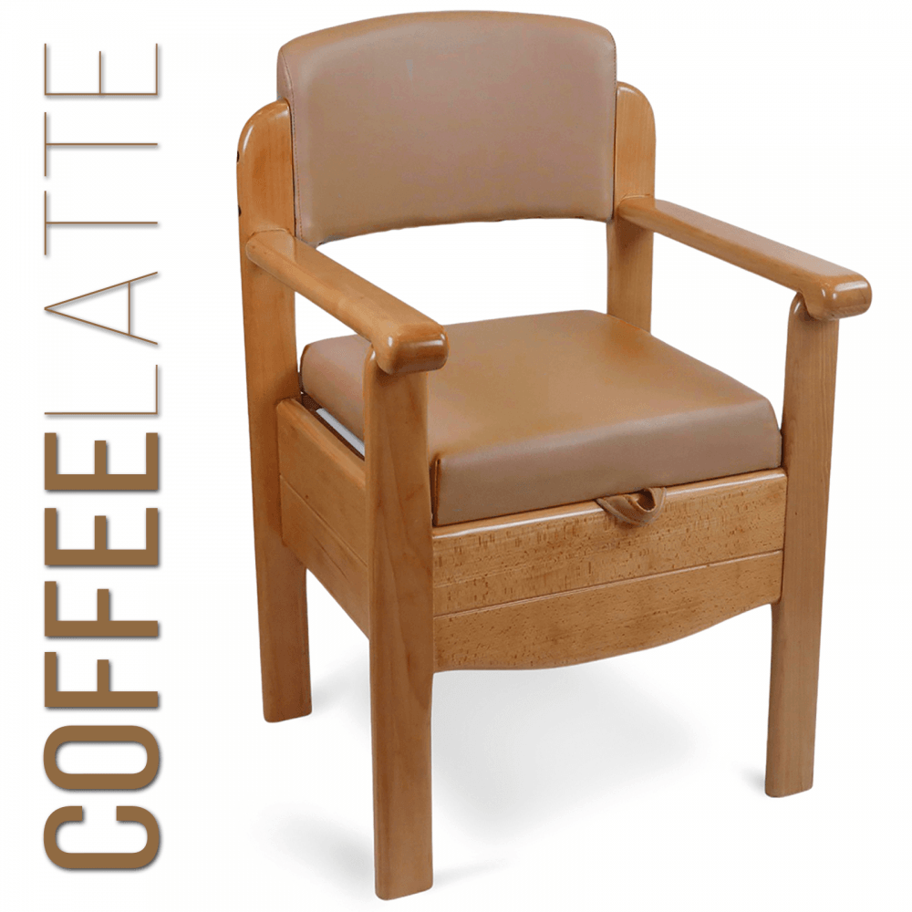 Luxury Wooden Commode in Grey / Latte - Image 15