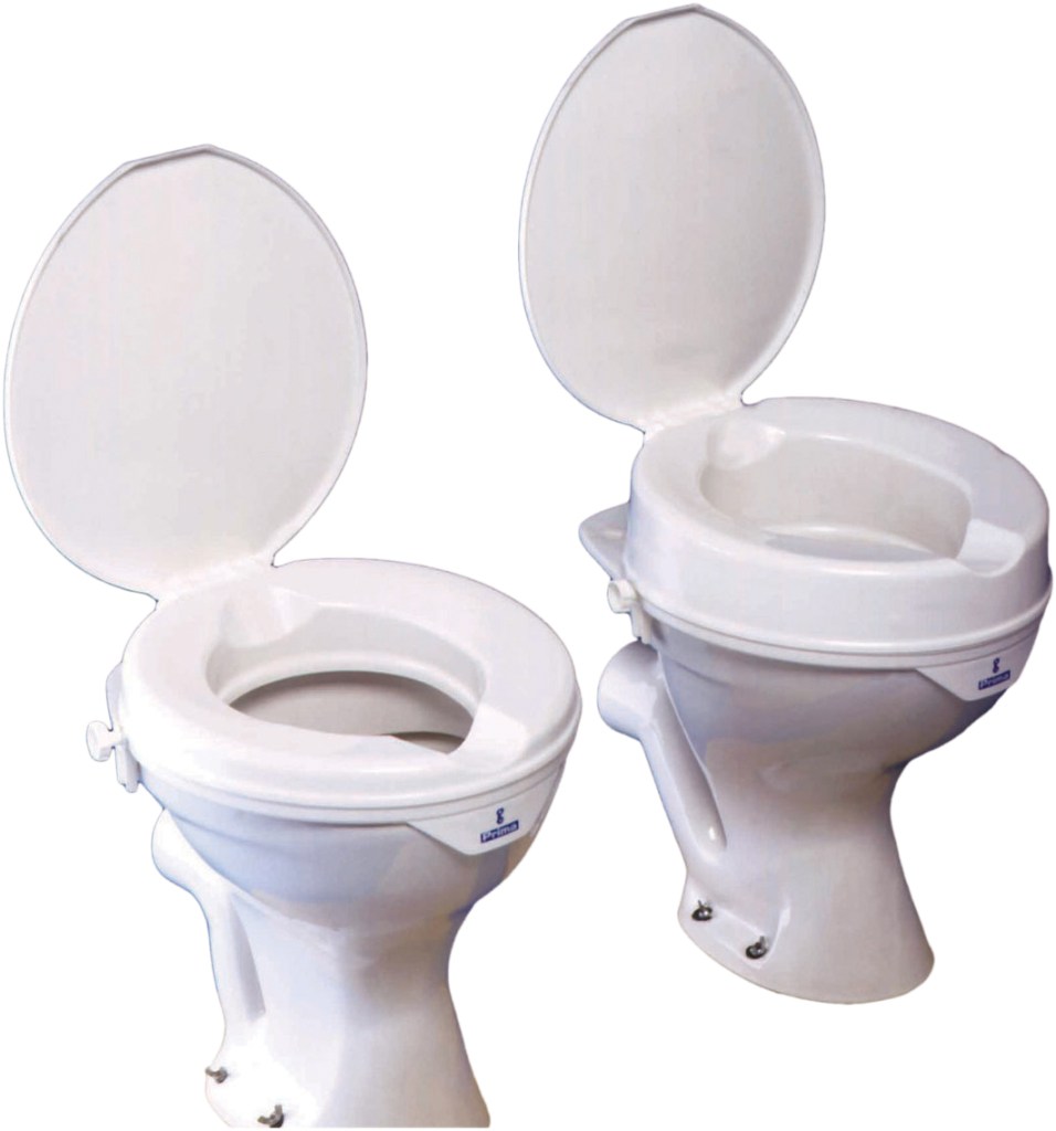 Prima Raised Toilet Seat with Lid