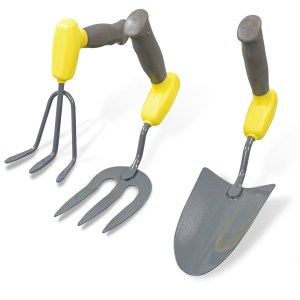 3 Piece Ergonomic Handled Gardening Set