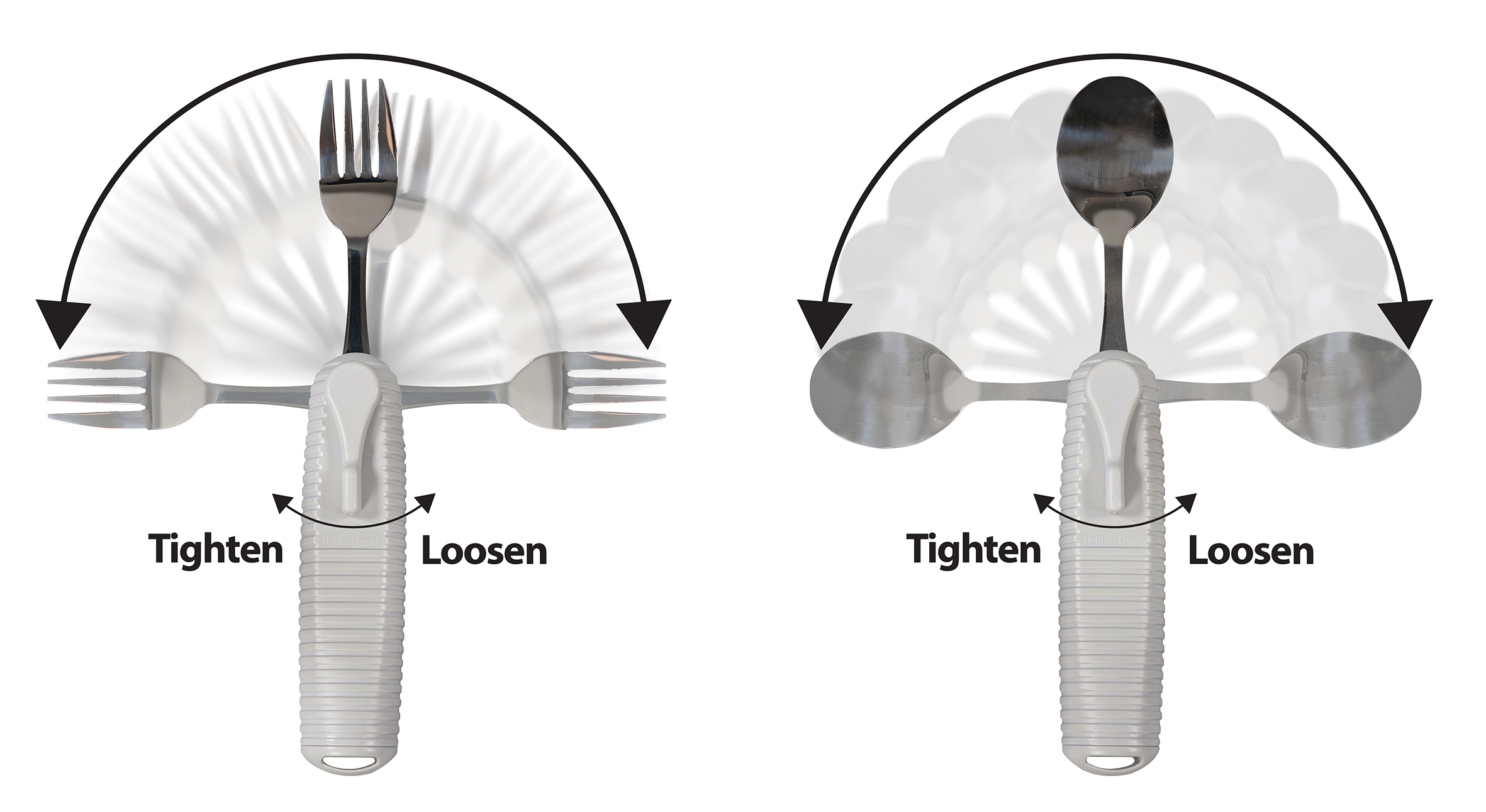 Large Handled Fork and Spoon Set - Image 6