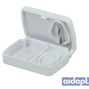 Pill Storage Box with Tablet Splitter