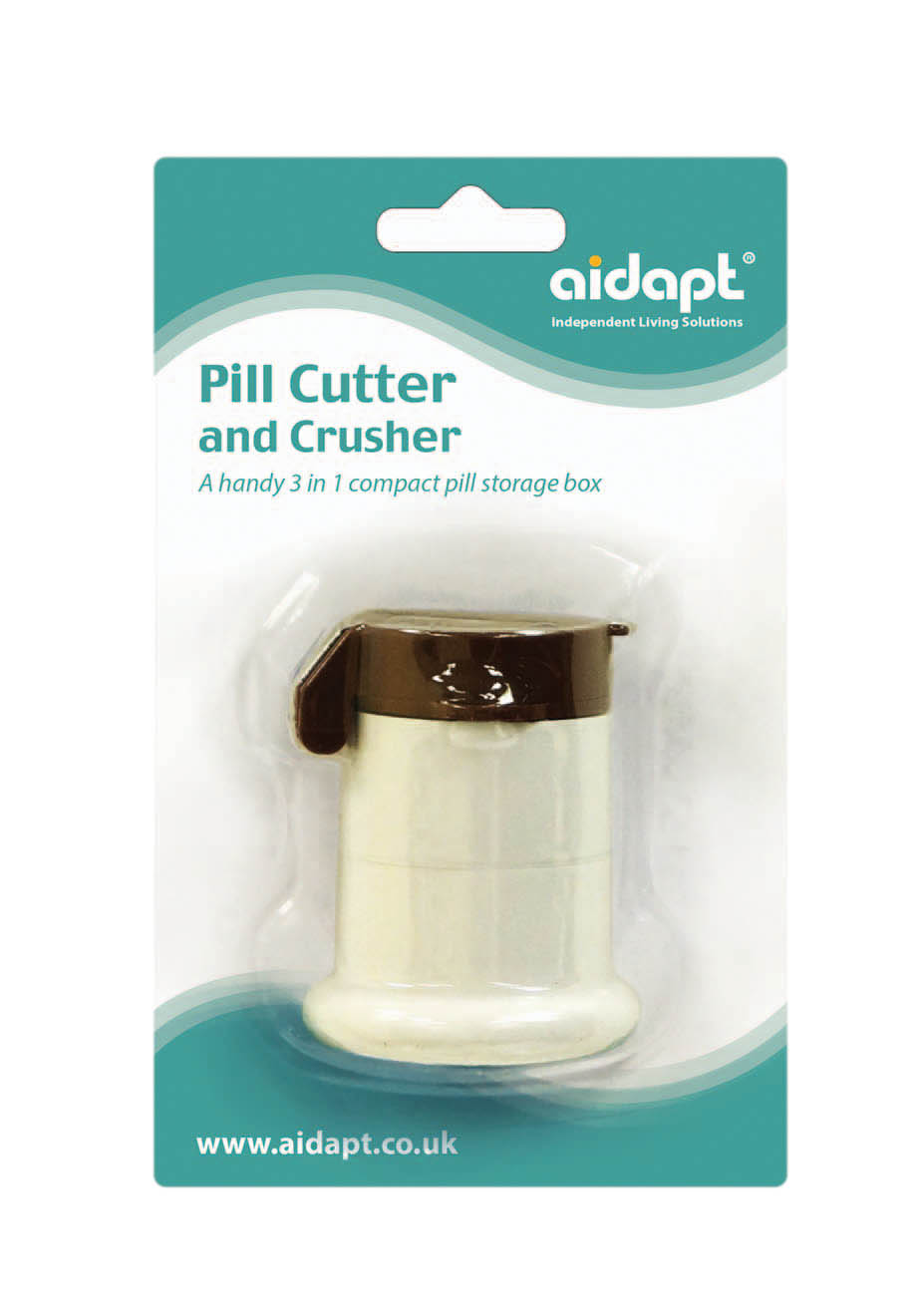 3-in-1 Pill Cutter, Crusher and Storage - Image 2